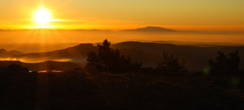 Ardèche, massif central